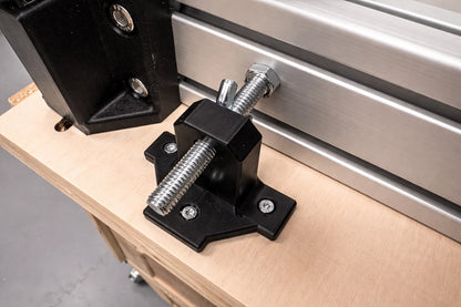 KOMPLETTSET Teile für Schiebeschlitten mit 80x40 Aluminiumprofil